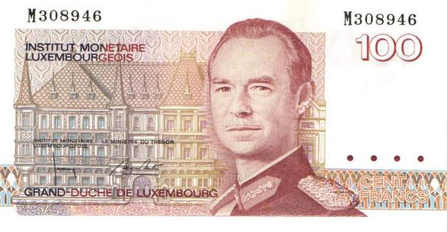 100 Francs 1993
